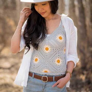 Breezy Days Daisy Tank Top