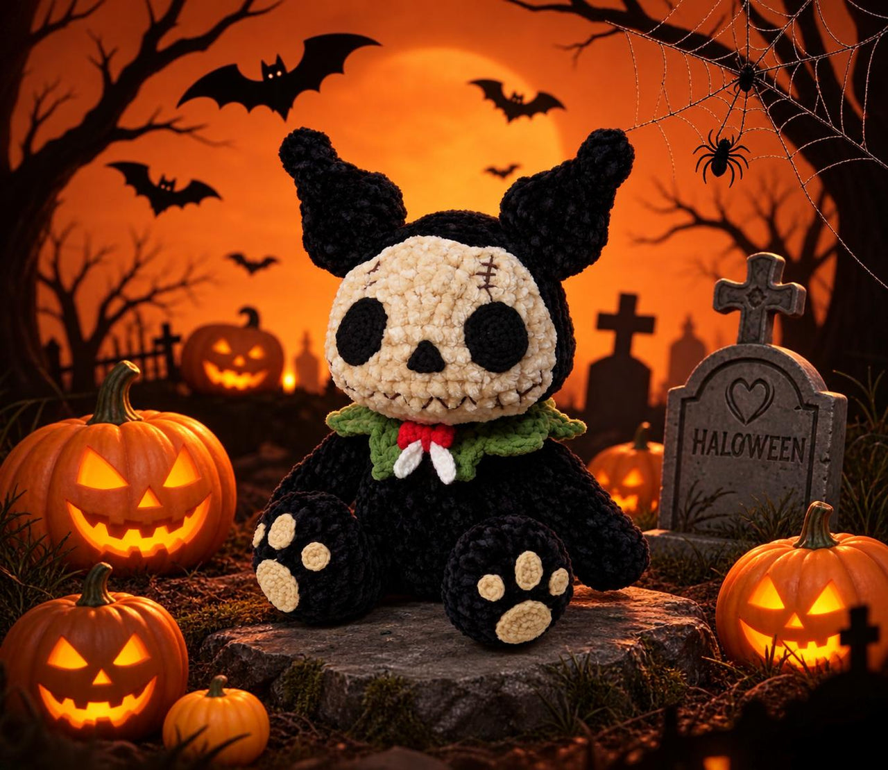 Crochet PDF pattern Spooky Cute