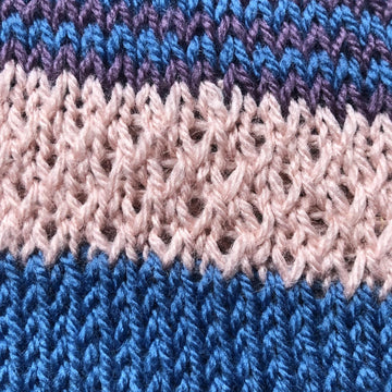 Knitted Stocking Stitch Scarf