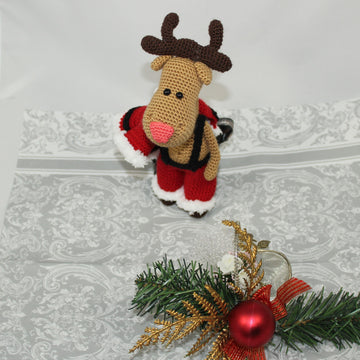Santa Deer Amigurumi
