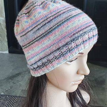 Ivory - 4ply family beanie