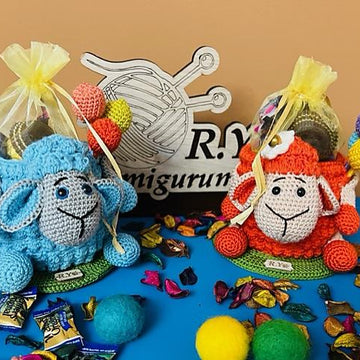 Amigurumi Joyful sheep