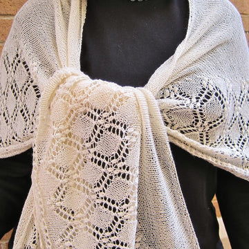 Tallinn Long Wingspan Shawlette