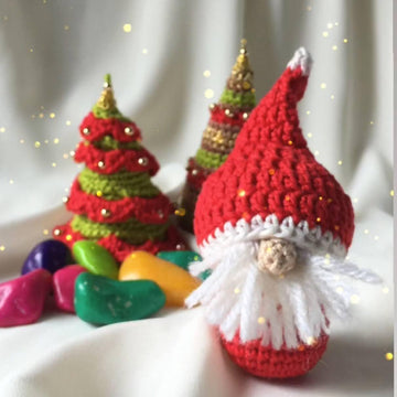 Santa Claus - Christmas Decoration, Christmas gifting idea, Christmas Toys for Kids, Christmas Tree Decoration, Christmas crochet pdf pattern with video tutorials