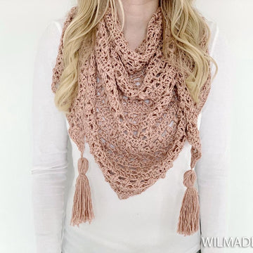Vintage Tulip Shawl