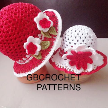 Sandra mom and baby summer hat