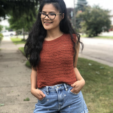 Easy Peasy Crochet Summer Top
