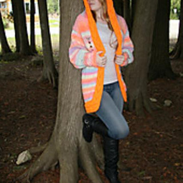 Multi-Season Hoodie-Cardigan BRIGHTEN UP YOUR DAY
