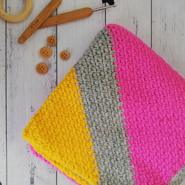 Colour Block Cushion