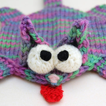 Splat Cat Amigurumi Plush Toy Coaster Pattern