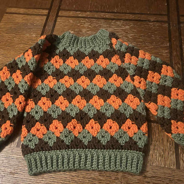 Granny Diamond Kids Sweater