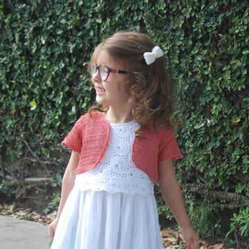 Blossom Crochet Bolero