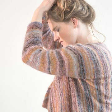 Arietta Sweater in Berroco Tiramisu - Downloadable PDF