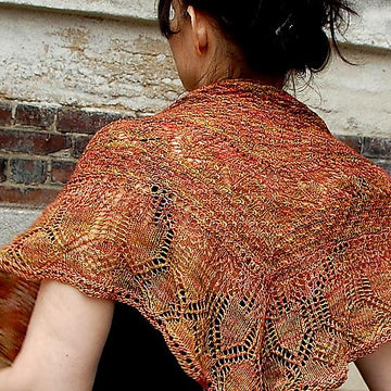 Curlew over Salcombe, shawl
