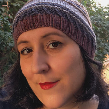 Metallic Twist Hat
