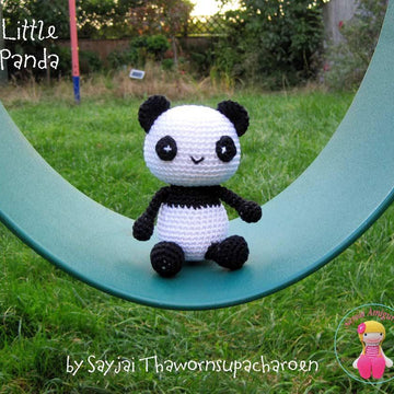 Little Panda Amigurumi Crochet Pattern