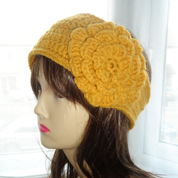 Headband with flower
