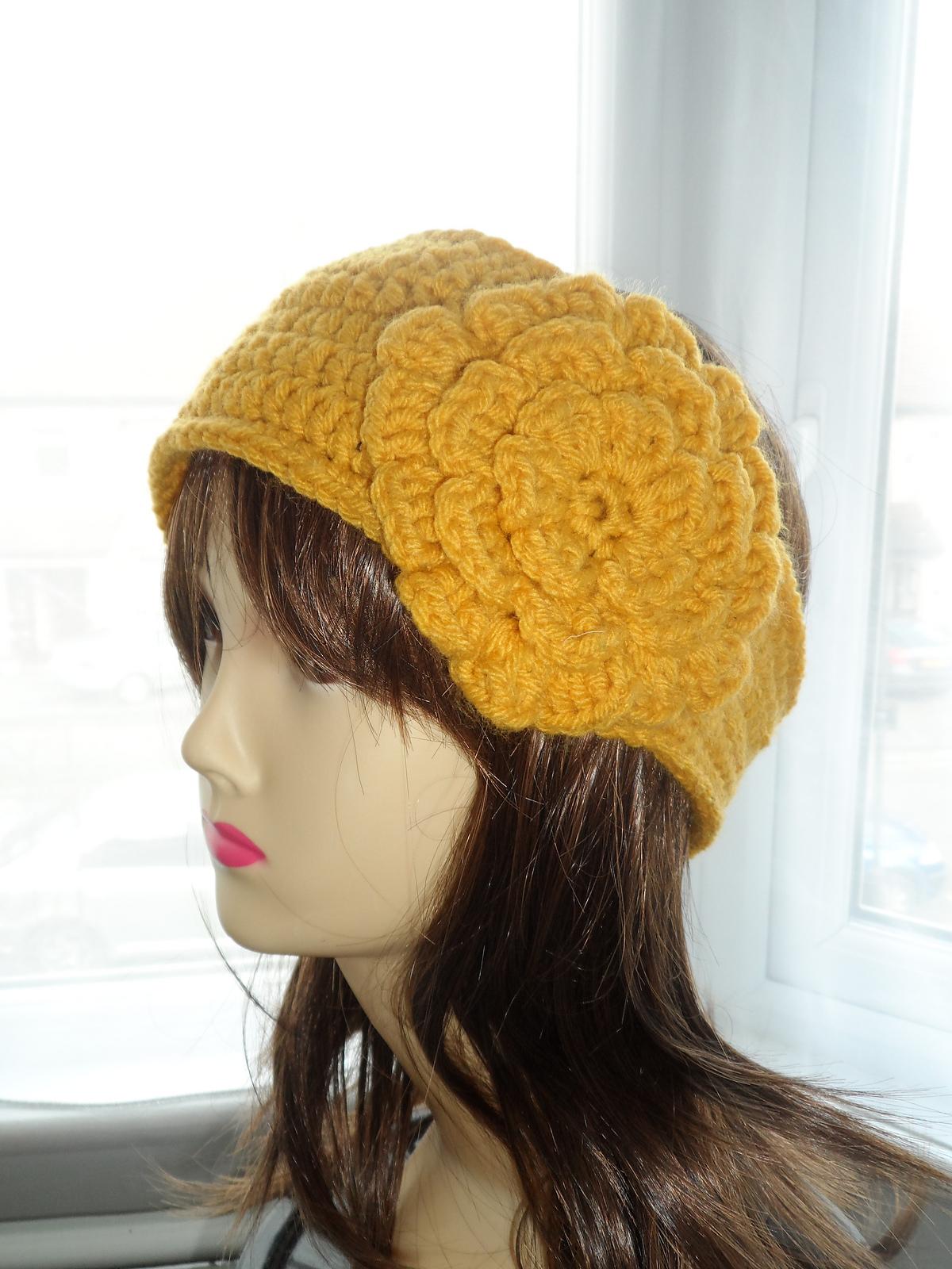 Headband with flower