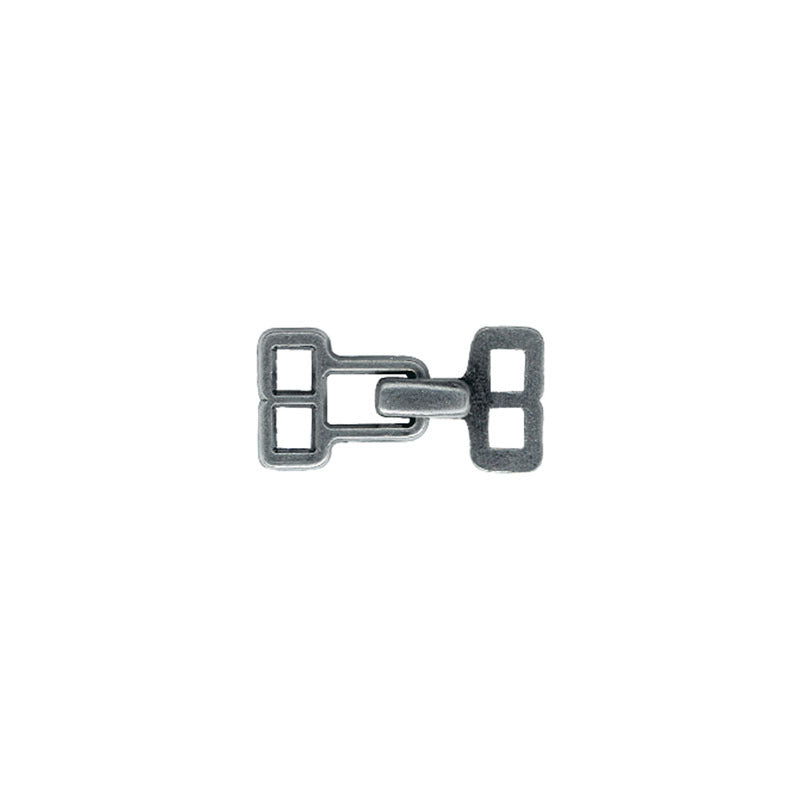 Silver Square Hook & Eye