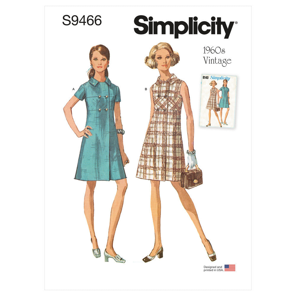 Simplicity Misses' Dress S9466 - Sewing Pattern
