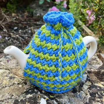 Cornflower 2 Cup Teapot Cosy Knitting Pattern