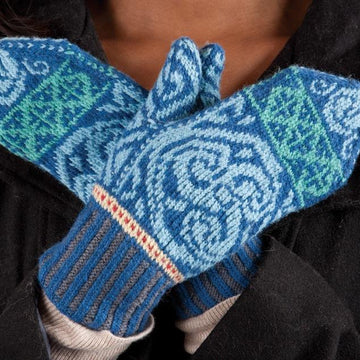Celtic Medallion Mittens