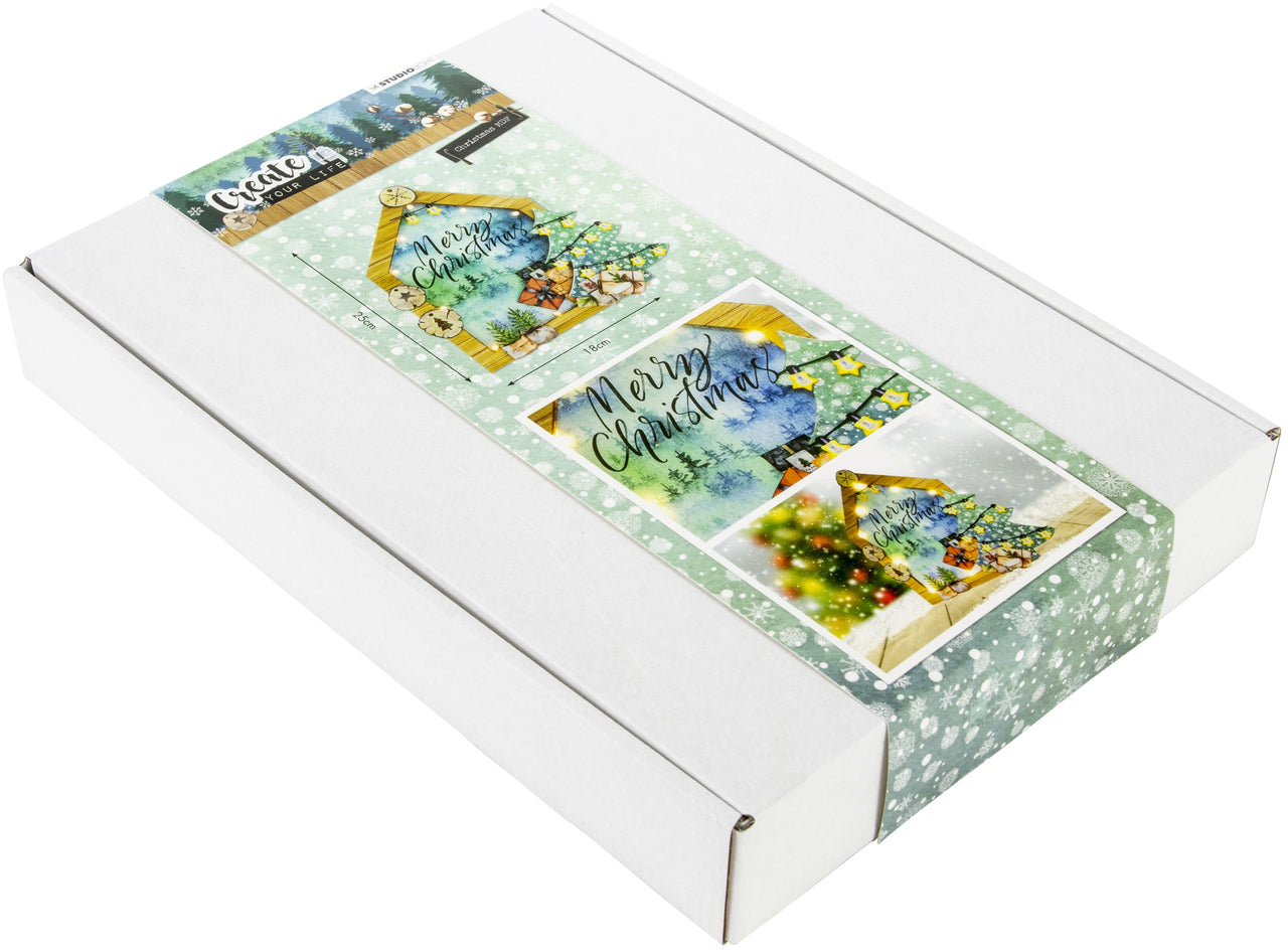 Studio Light Create Your Life MDF Christmas Set - 7"X9.8"