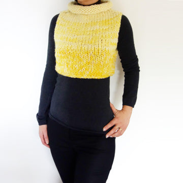Cropped Bulky Vest