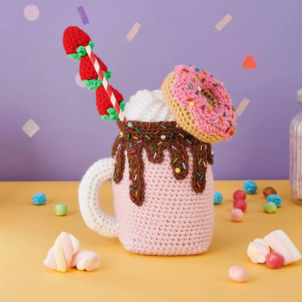 Amigurumi freakshake crochet pattern