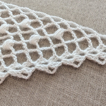 Triangle Crochet Shawl Pattern / Chart PDF #89