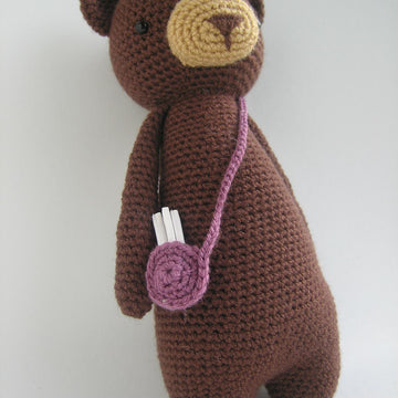 Bear with Bag Crochet Amigurumi Pattern