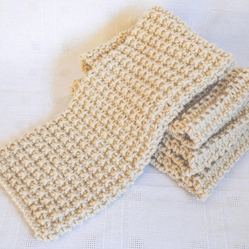 Garter Slip Stitch Scarf in Paintbox Simply Chunky Yarn