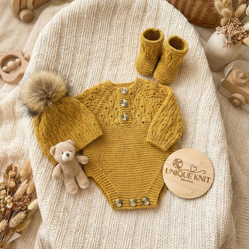 "pumpkin" Romper set