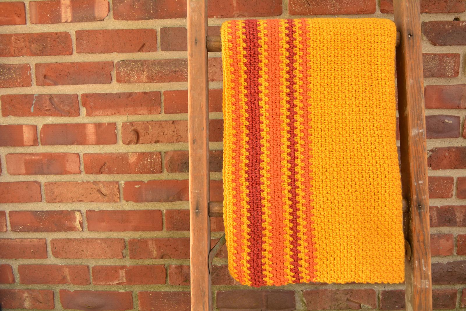 Fall Stripes Prayer Shawl