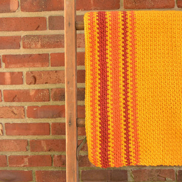 Fall Stripes Prayer Shawl