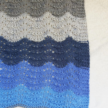 The waves Baby Blanket