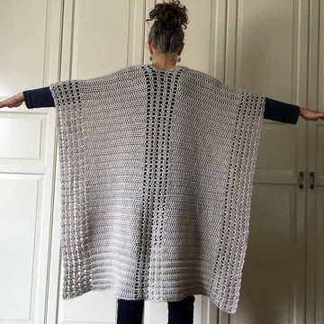 Crochet Ruana Pattern: Wrap-Me-Up Ruana