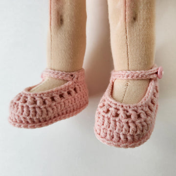 Cardigan + Booties for 11-13"/28-33 cm Waldorf Doll