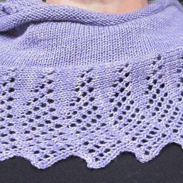 Easy Loch Katrine Shawlette