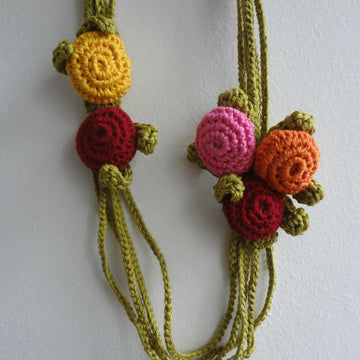Button Necklace