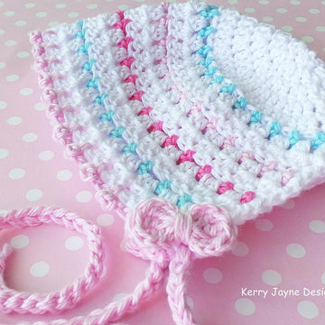 Dinky Dot Baby Bonnet