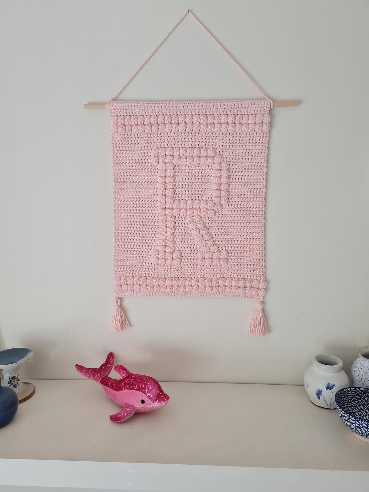 Letter R Wallhanging