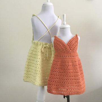 Mia Baby Girl Tie Back Summer Dress N 483
