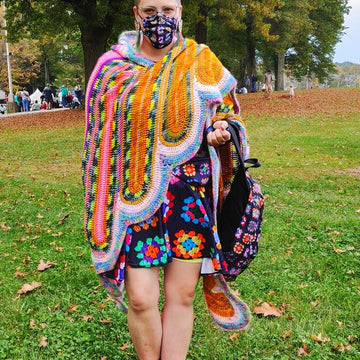 Ribbon Candy Shawl
