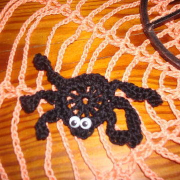 Halloween Spider Doily