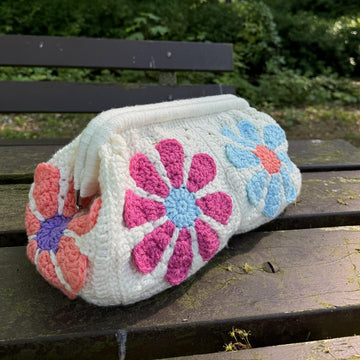 Vintage granny clutch