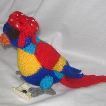 Toy Parrot – with pirate accessories