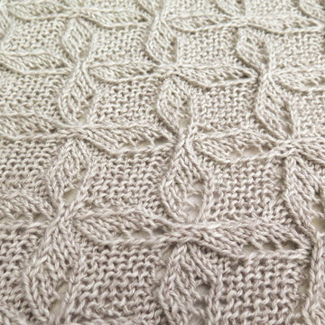 Mariele's Cable Lace Blanket