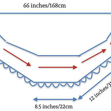 Gartenparty shawl