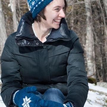Winter Sonata (hat and mitten set)